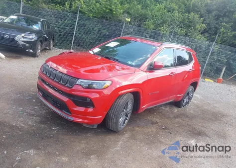 2022 Jeep Compass (Red) Edition 4X4 из США, поврежденный, VIN 3C4NJDCBXNT149100